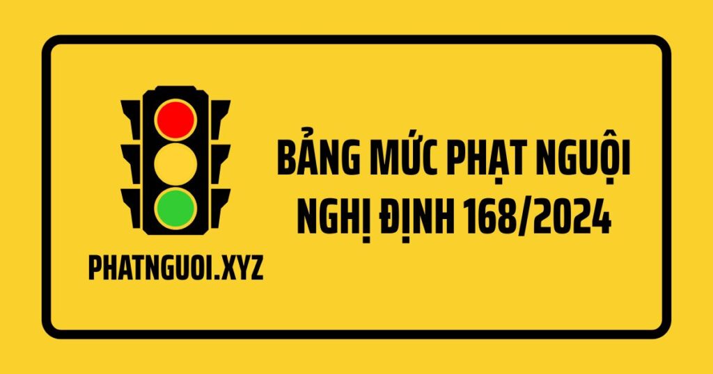 Bang muc phat nguoi nghi dinh 1682024