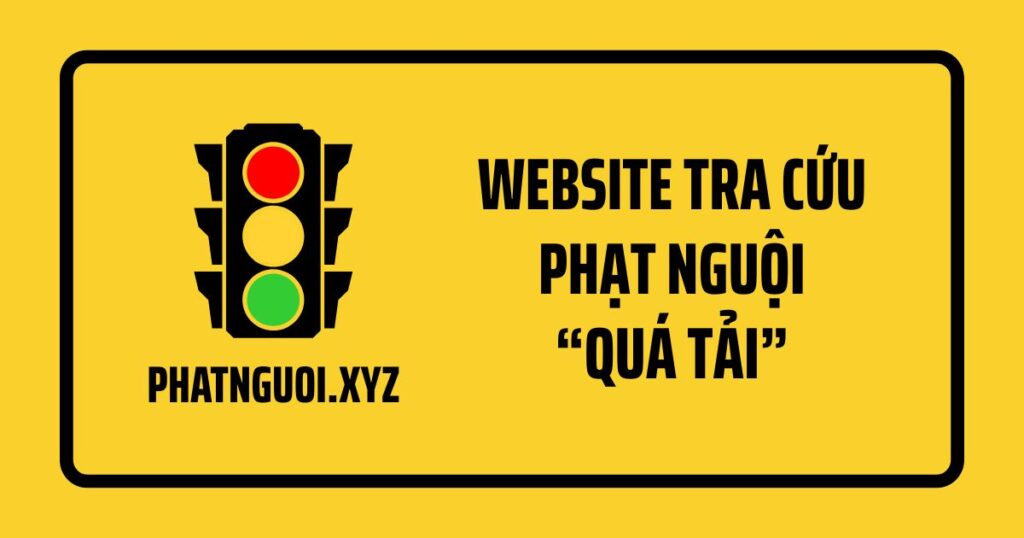 Website tra cuu phat nguoi bao he thong qua tai